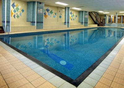 Indoor pool at the Riviera Hotel