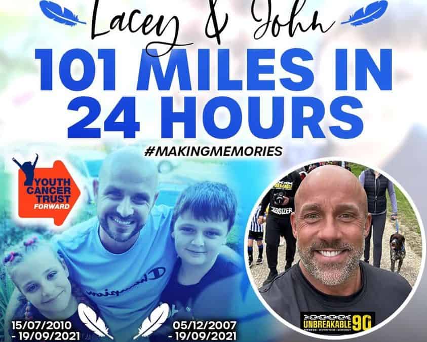 Lee Freeman – 101 miles in 24 hours!